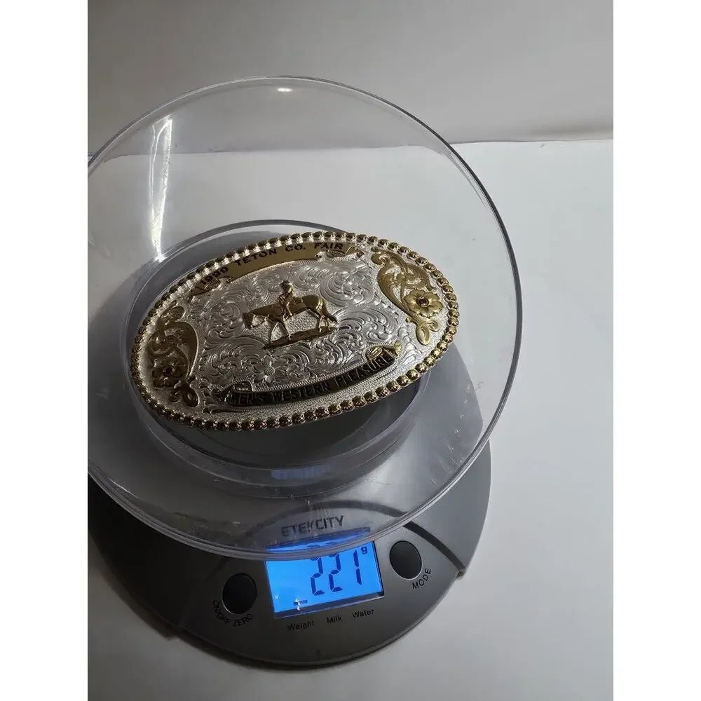 Montana Silversmith 1999 Teton County Fair Trophy Buckle